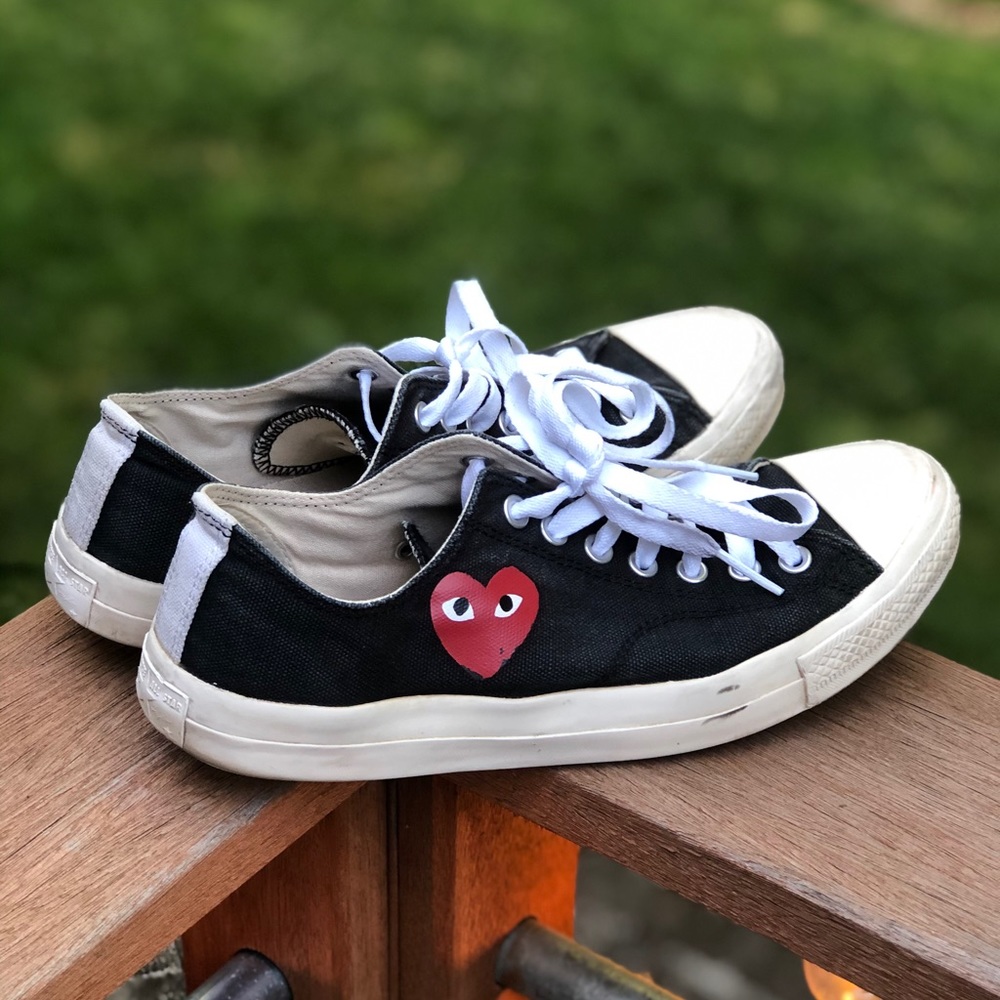 100% auth CDG play converse 1st edition